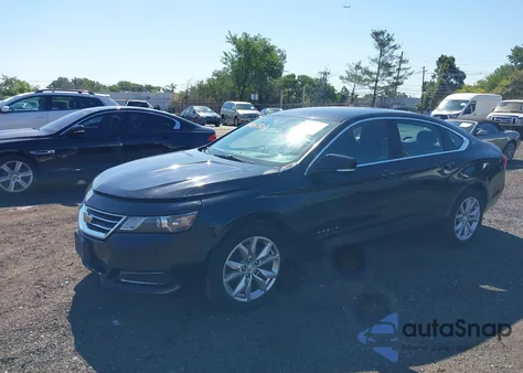 2017 Chevrolet Impala 1Lt из США, поврежденный, VIN 2G1105S35H9141214
